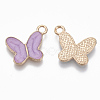 Alloy Enamel Pendants X-PALLOY-R119-02-2