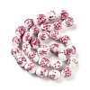 Handmade Lampwork Beads Strands LAMP-Q036-08F-2