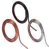 3 Rolls 3 Colors PVC Self-Adhesive Flexible Molding Trim DIY-CP0011-88-1