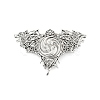 Viking Style Zinc Alloy Snap Hair Clips For Women PHAR-B090-01AS-01-1