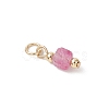 Natural Multicolor Tourmaline Pendants PALLOY-JF05146-4