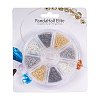 Multicolor Length 10mm/13mm Iron Screw Eye Bolt for Half Drilled Beads Eye Pin Findings Set IFIN-PH0010-02-3