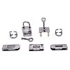 Alloy Bag Lock Clasp Sets FIND-WH0033-19P-1