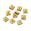 Brass Rhinestone Spacer Beads RSB073NFG-5