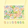 100Pcs Transparent Glass Charms GLAA-FS0002-18-6