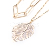 Pendant & Chain Necklaces Sets X-NJEW-JN02759-2