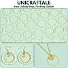 200Pcs Brass Linking Rings UNKW-UN0002-99A-5