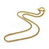 304 Stainless Steel Diamond Cut Chunky Curb Chains NJEW-JN03213-01-1