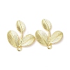 Rack Plating Alloy Stud Earring Findings X-PALLOY-K256-30LG-1