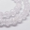 Natural Quartz Crystal Beads Strands G-G735-20-8mm-3