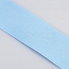 1 inch(25mm) Light Blue Satin Ribbon for Hairbow DIY Party Decoration X-RC25mmY065-2