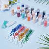 2147Pcs 24 Styles Glass Bugle Beads SEED-ME0001-22-4