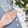 36Pcs 6 Style 304 Stainless Steel Pendants STAS-UN0024-76-3