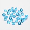 Glass Rhinestone Cabochons X-RGLA-P012-M-14-1