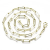 Brass Paperclip Chains MAK-S072-14B-14KC-2