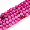Natural Persian Jade Beads Strands G-A255-A02-04C-4
