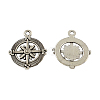 Tibetan Style Zinc Alloy Pendants TIBEP-R334-318AS-RS-1