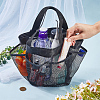 Rectangle Polyester Sandbeach Tote Bags ABAG-WH20014-01-3