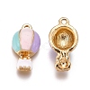 Alloy Enamel Pendants ENAM-I044-09A-2