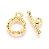 Alloy Toggle Clasps TIBE-G015-07G-2