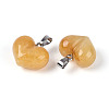 Natural Topaz Jade Chunky Pendants G-T143-19E-2