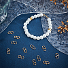 100Pcs 304 Stainless Steel S-Hook Clasps STAS-BBC0003-04-4