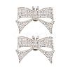 Alloy Rhinestone Shoe Decorations DIY-FG0003-79P-1