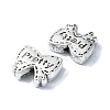 Tibetan Style Alloy Beads TIBEB-F065-07AS-04-2