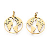 201 Stainless Steel Pendants STAS-S105-T562D-2-1