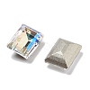 K9 Glass Rhinestone Cabochons GLAA-H034-05C-001MO-2