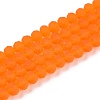 Transparent Glass Beads Strands EGLA-A044-T6mm-MD25-1