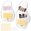 2 Sets 2 Style Acrylic Mirror Nail Art Display Board ODIS-PH0001-66-1