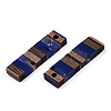 Translucent Resin & Walnut Wood Pendants RESI-TAC0017-47-A01-1