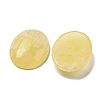 Natural Yellow Jade Cabochons G-C115-01B-14-2