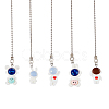 5Pcs Resin Ceiling Fan Pull Chain Extenders AJEW-PH01449-1