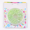 1Box ABS Plastic Imitation Pearl Dome Cabochons SACR-JP0001-18-3