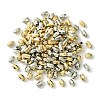200Pcs 2 Colors CCB Plastic Beads CCB-FS0001-05-1