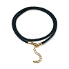 Nylon Milan Cord Necklace Making MAK-M028-01G-25-2