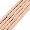 Handmade Polymer Clay Bead Strands X-CLAY-T002-4mm-66-1