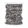 Tarnish Resistant 304 Stainless Steel Figaro Chains CHS-L022-04P-3