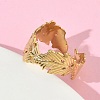304 Stainless Steel Cuff Open Rings for Women RJEW-L341-02E-G-3