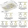 20Pcs 12 Styles Alloy Toggle Clasps FIND-FS0004-53-4