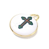 Printed Brass Pendants KK-CBAF9BC-13G-02-2