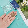 SUNNYCLUE 40Pcs Brass Leverback Earring Findings KK-SC0005-65-3