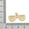 Independence Day Brass Enamel Pendants KK-CBAA41C-16A-G-3
