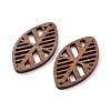 Walnut Wood Laser Cut Pendants WOOD-Q051-01A-2