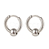 304 Stainless Steel Huggie Hoop Earrings EJEW-JE04555-01-1