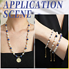 1 Strand Dyed Grade A Natural Lapis Lazuli Beads Strands G-PA0002-65A-5