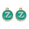 Golden Plated Alloy Enamel Charms LS-ENAM-Q437-15Z-1