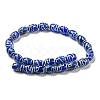 Blue Tibetan Style dZi Beads Strands TDZI-NH0001-C02-01-3